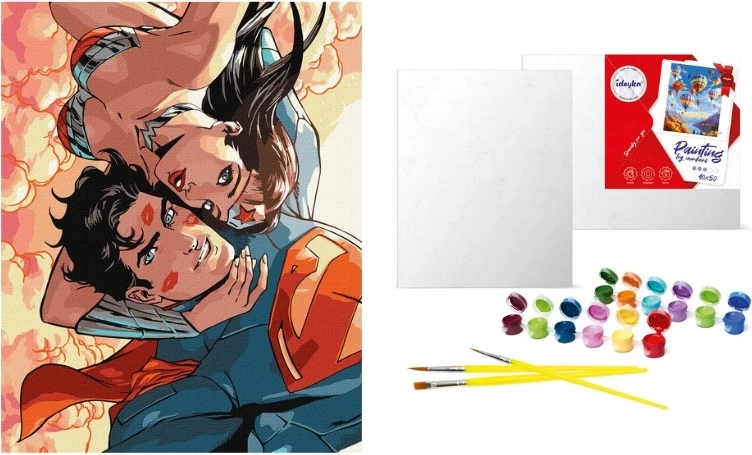 Schilderen op nummer DC Wonder Woman: Wurggreep