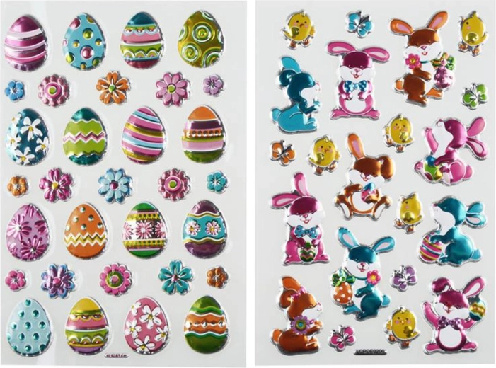 Easter Stickers 10 × 15 cm