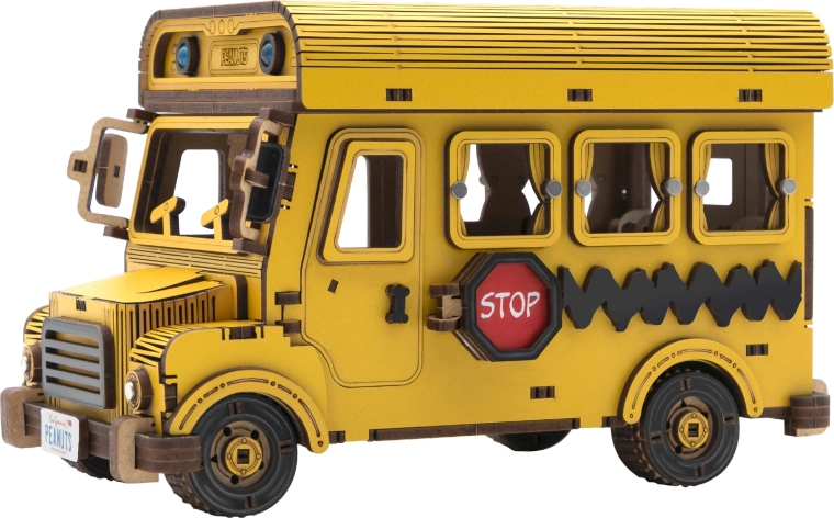 Bus scolaire PEANUTS authentique