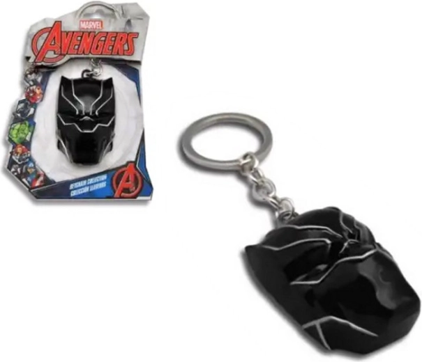 Avengers metal keychain Black Panther