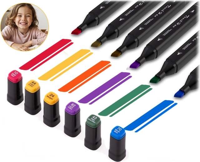 80 vibrant, rich colors with even coverage