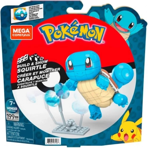 Pokémon-Bausatz Squirtle mittel – zusammenbaubare Figur – Squirtle