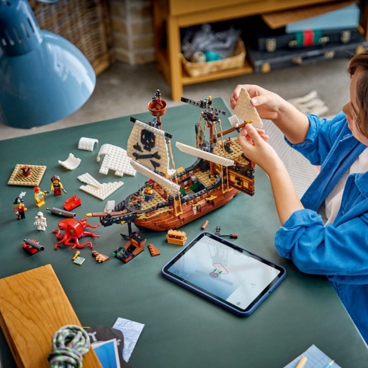 Construction claire avec l’application LEGO Builder