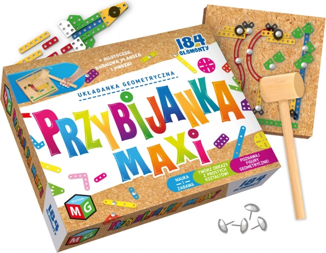 Multigra creatieve kurk-hamer MAXI met hamertje