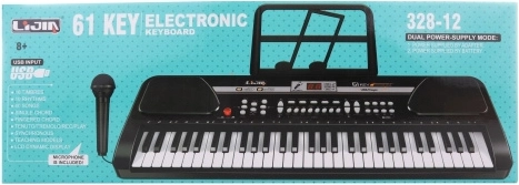 Elektronische piano met 61 toetsen en microfoon