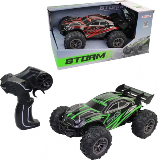 Kinderenauto met afstandsbediening met lichten