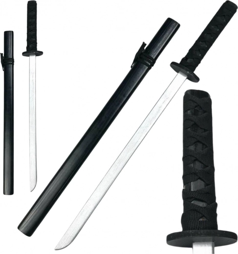 Wooden Training Katana Black 70 cm