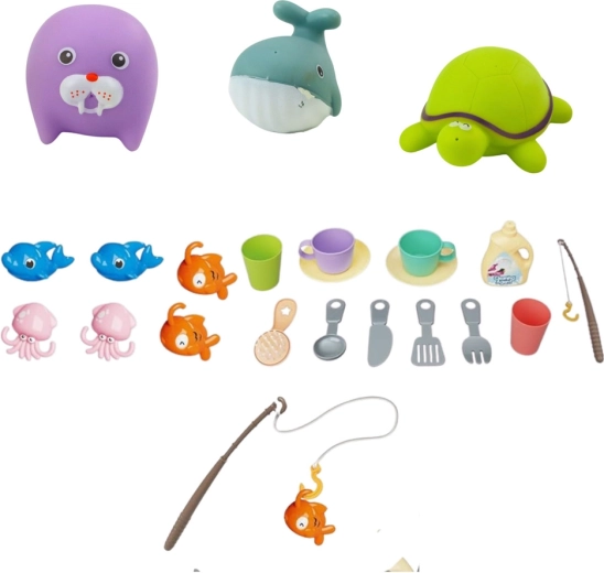 Rich set of accessories for creative play