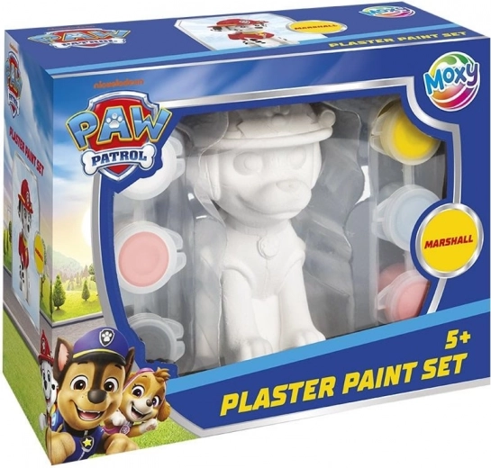 gipsen figuurtje om te schilderen paw patrol – marshall