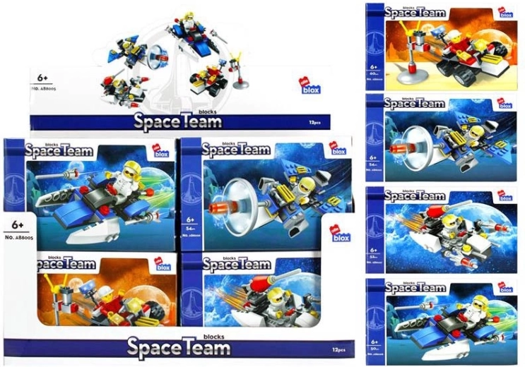 Kit de construction vaisseau spatial avec minifigurine