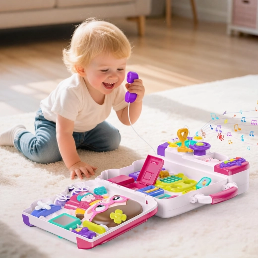 A practical suitcase for home and travel