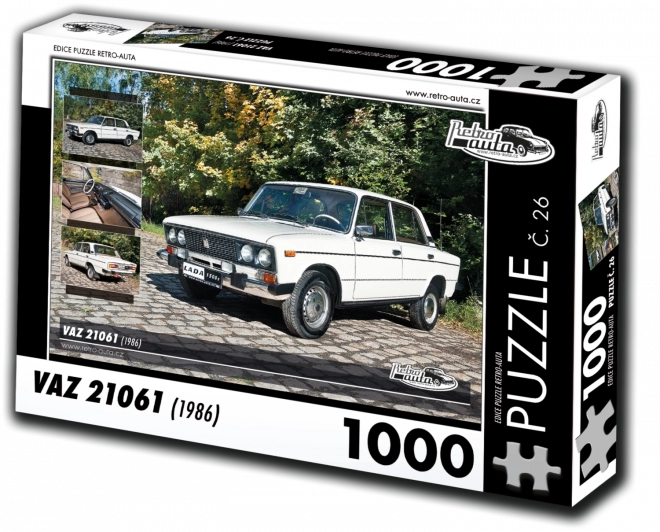 Puzzle RETRO-AUTA VAZ 21061 (1986) – 1000 Teile