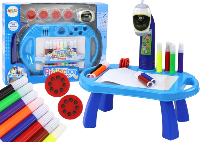 Drawing Projector with Table – Blue