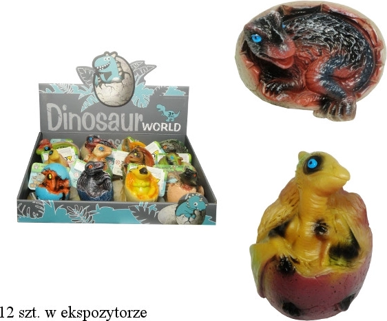 Dinosaur with light and sound hatched from an egg