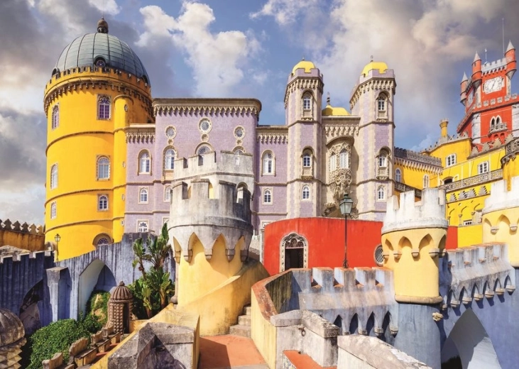 Ravensburger Puzzle Imposante Burgen und Schlösser: Pena, Portugal – 1000 Teile