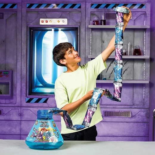 Flask lab and water reveal