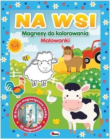 Coloring Magnets – On the Farm