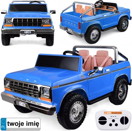 Voiture électrique pour enfants FORD Bronco Pickup pour deux