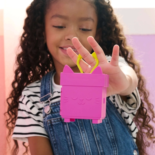 Portable cat-shaped mini box