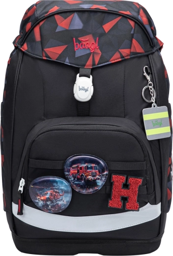 Ergonomic backpack with Grow adjustment system