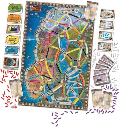 Carte des pays nordiques et construction d’itinéraires
