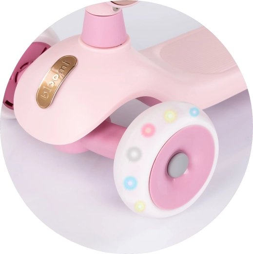 Leuchtende PU-Räder für mehr Spaß