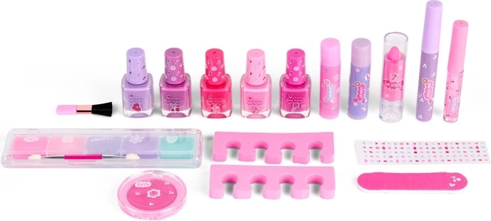 Coffret complet pour maquillage et ongles