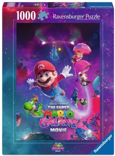 Ravensburger puzzel Super Mario – galactische film 1000 stukjes