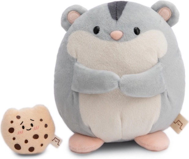 Détail adorable : biscuit en peluche