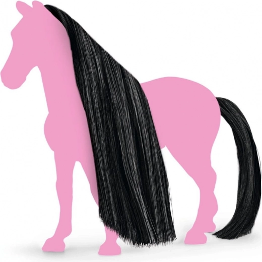 Schleich Horse Club accessoires pour chevaux – crinière et queue noires