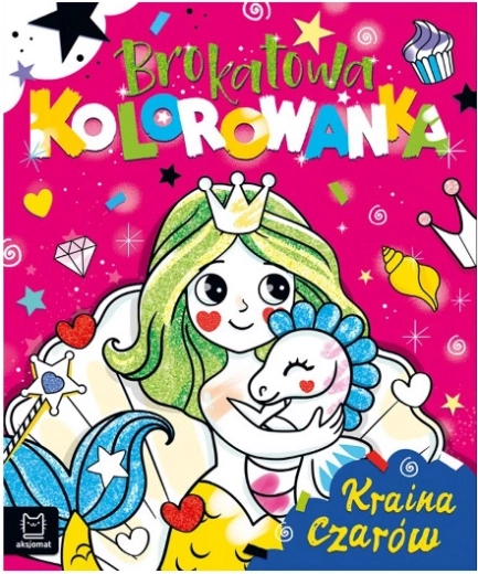Sparkling Coloring Book: Magical Realm