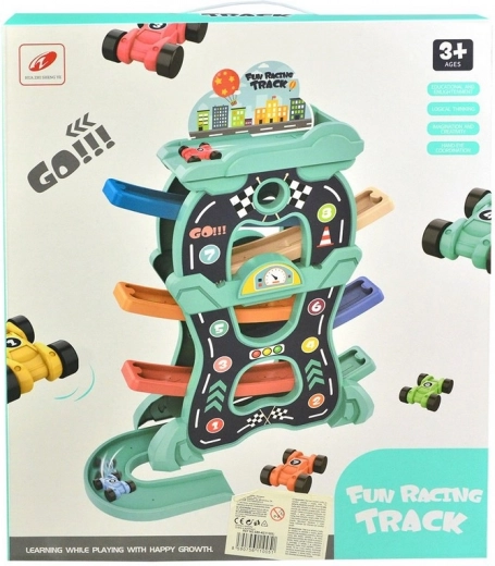 Circuit automobile à étages pour enfants