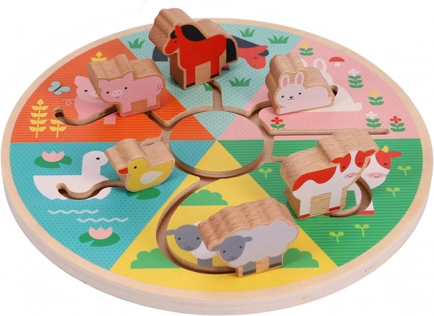Labyrinthe motorique Ferme avec animaux de Petit Collage