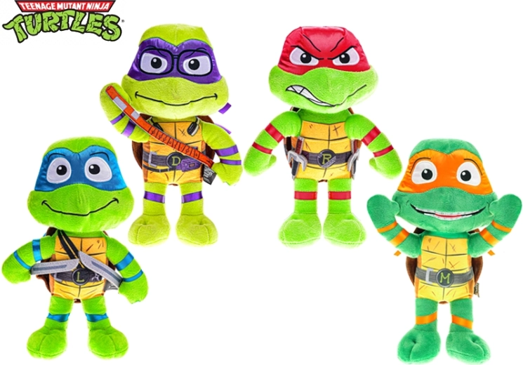 Plush Teenage Mutant Ninja Turtles: Mutant Mayhem Figure 28 cm