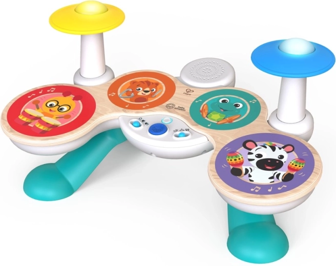Baby Einstein x Hape Together in Tune Magic Touch Interactive Drums for Children from 12 Months
