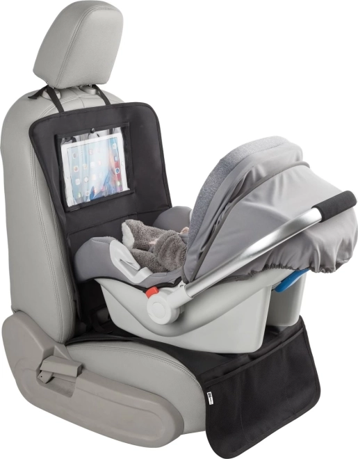 Car Seat with Protector and Organizer 3-in-1