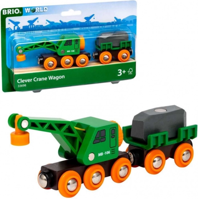 BRIO Smart Crane Wagon
