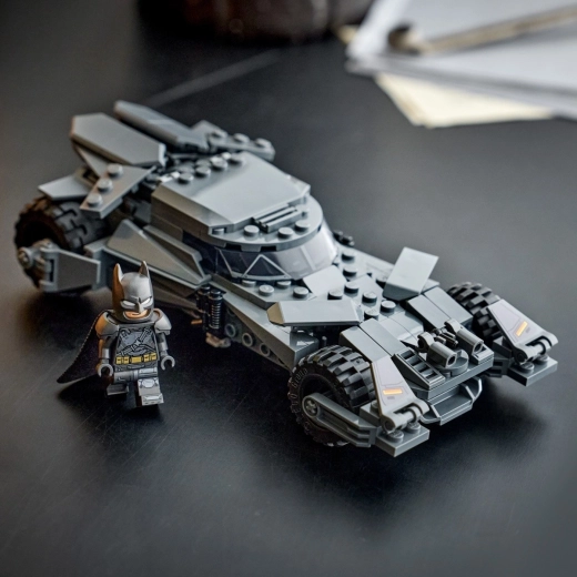 Iconic Batmobile design for play and display