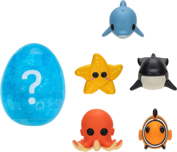 Magische onthulling van het ei in water