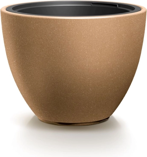 Cache-pot avec insert HEOS Eco Wood 39,5 cm naturo