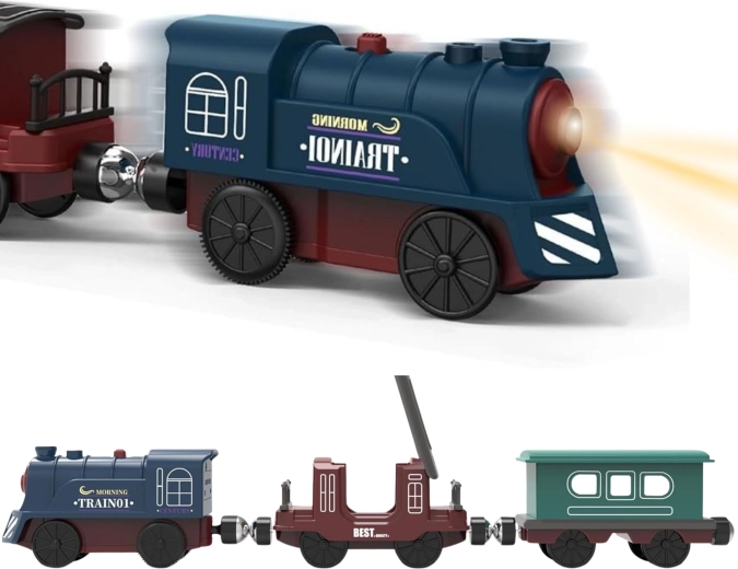 Automatic movement and locomotive light