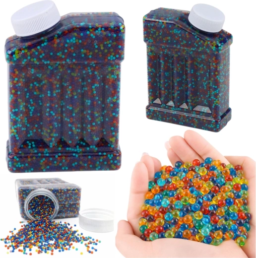 Hydrogel-Wasserkugeln für Pistolen, Farbmix, 50.000 Stk., 7–8 mm