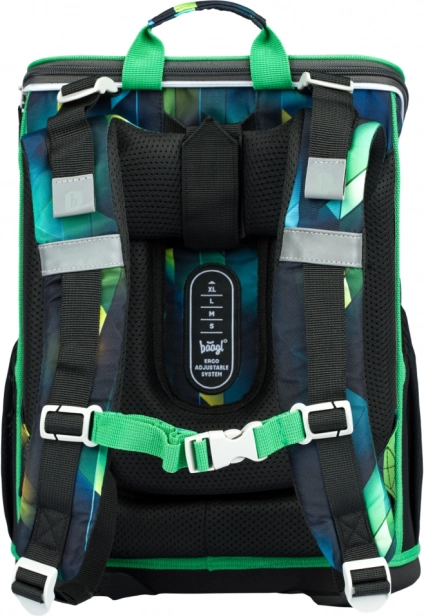 Ergonomische aktetas met verstelbare rug