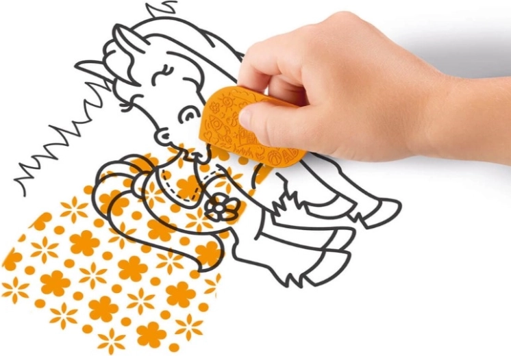 Decorative stamping for even bolder pictures