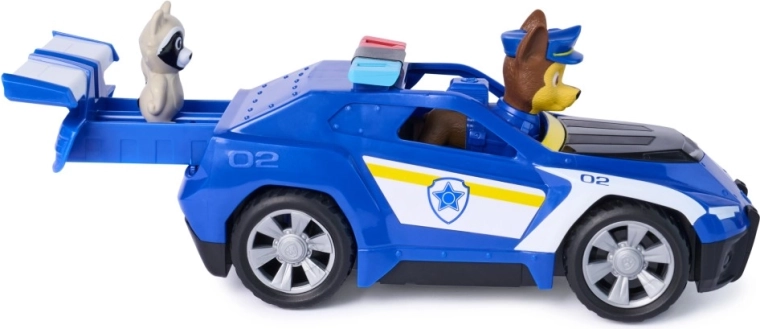 Action ride with pull-back drive