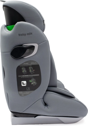 Easy seat-belt installation and comfortable padding