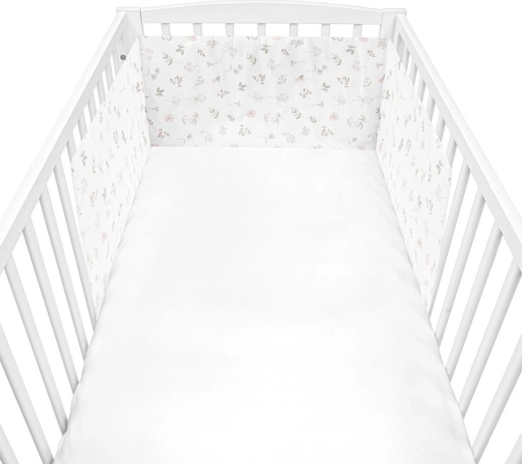 Subtiel bloemendesign voor elk ledikant