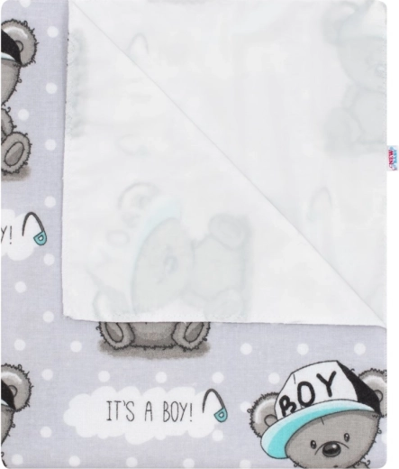 New Baby waterproof flannel mat boy