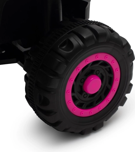 Stabilité tout-terrain et excellente adhérence des roues