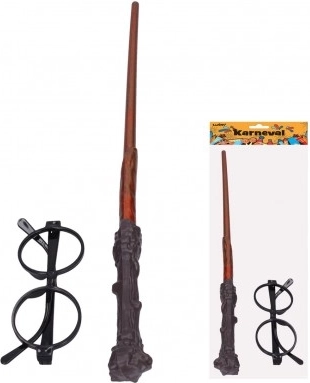 Zauberstab und Brille Wiky für Kinder